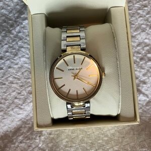 Anne Klein two-tone women's bracelet watch